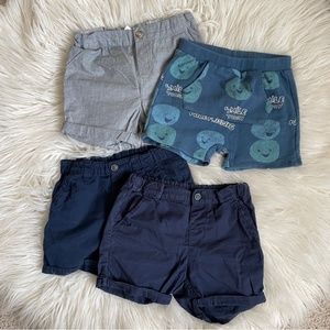 Shades of Blue Toddler Boy Shorts Bundle
